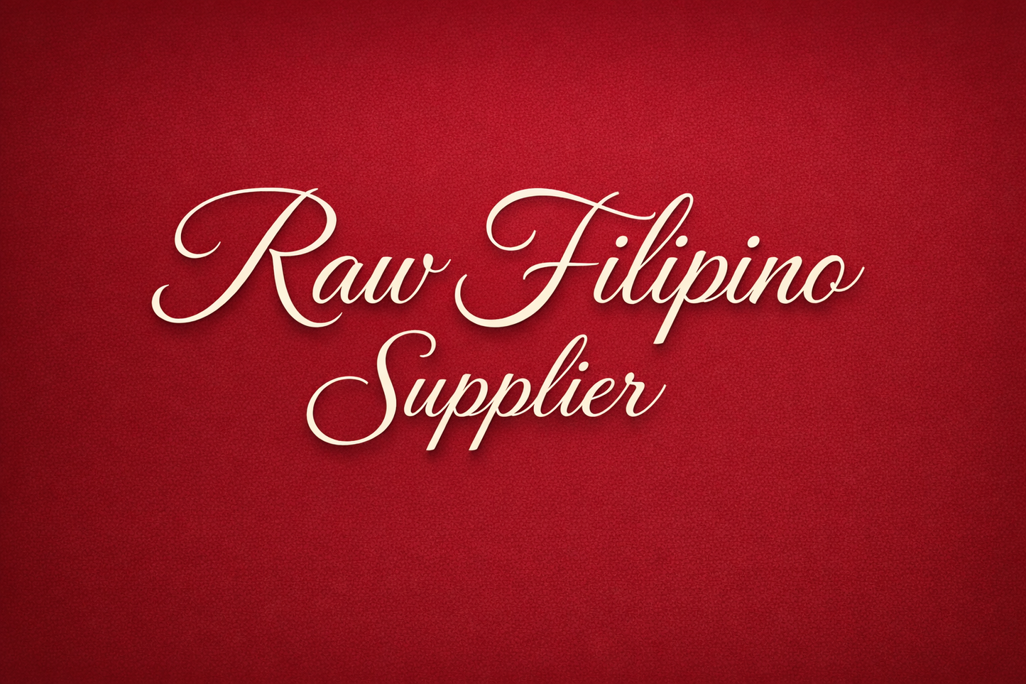 Red Ribbon Filipino Supplier